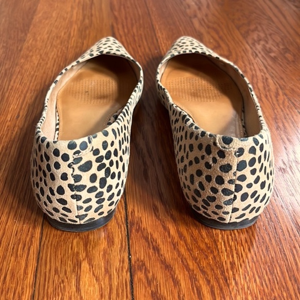 Corso Como Julia Leopard Pointed Toe Flat Size 7 - Picture 3 of 8